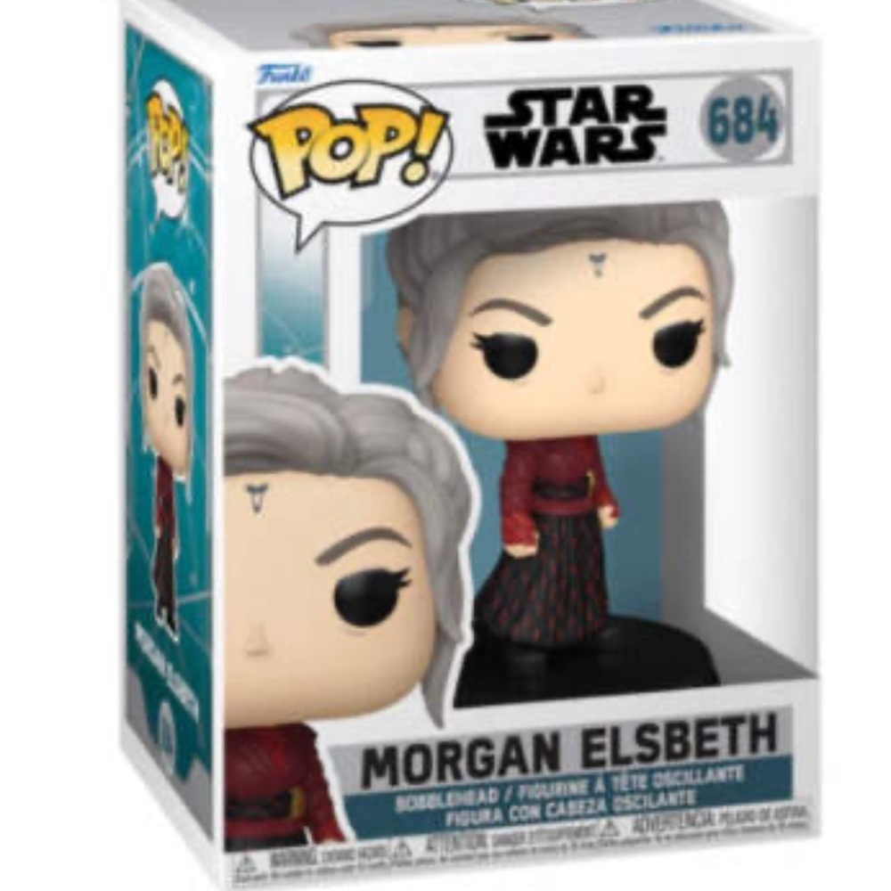 Funko Pop Star Wars Morgan Elsbeth Red and Black